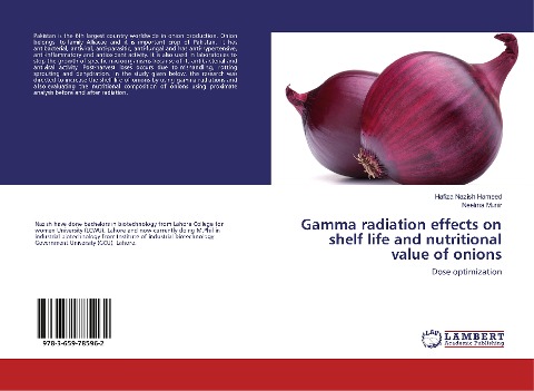 Gamma radiation effects on shelf life and nutritional value of onions: Dose optimization