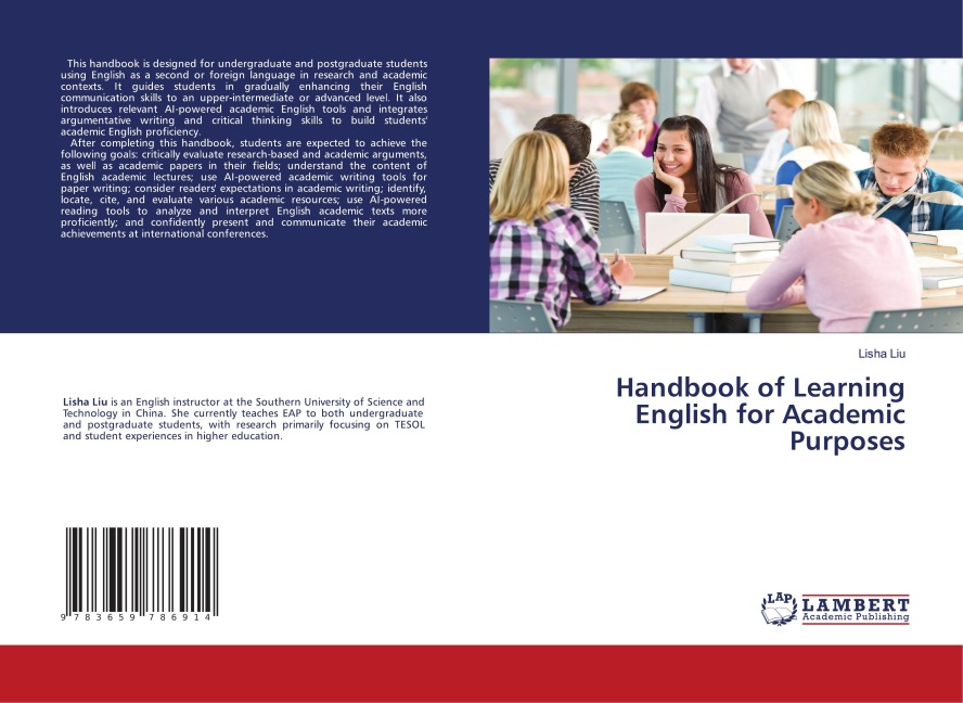 Handbook of Learning English for Academic Purposes