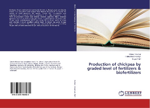 Production of chickpea by graded level of fertilizers & biofertilizers