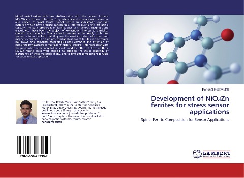 Development of NiCuZn ferrites for stress sensor applications: Spinel Ferrite Composition for Sensor Applications