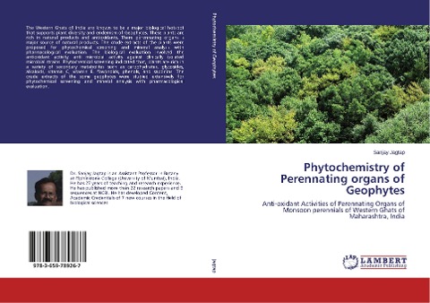 Phytochemistry of Perennating organs of Geophytes: Anti-oxidant Activities of Perennating Organs of Monsoon perennials of Western Ghats of Maharashtra, India