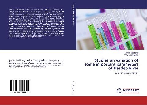 Studies on variation of some important parameters of Hasdeo River: Book on water analysis