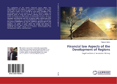 Financial law Aspects of the Development of Regions: Legal revision of economic history