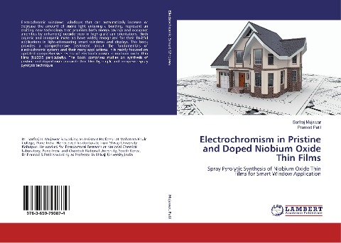 Electrochromism in Pristine and Doped Niobium Oxide Thin Films: Spray Pyrolytic Synthesis of Niobium Oxide Thin Films for Smart Window Application