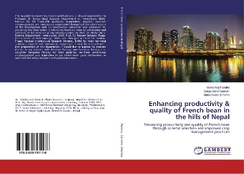 Enhancing productivity & quality of French bean in the hills of Nepal: Enhancing productivity and quality of French bean through varietal selection and improved crop management practices