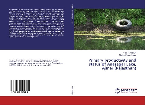 Primary productivity and status of Anasagar Lake, Ajmer (Rajasthan)