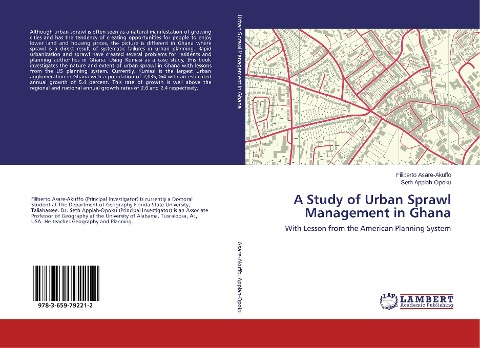 A Study of Urban Sprawl Management in Ghana: With Lesson from the American Planning System