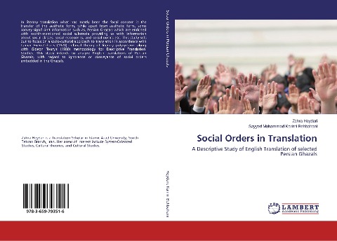 Social Orders in Translation: A Descriptive Study of English Translation of selected Persian Ghazals