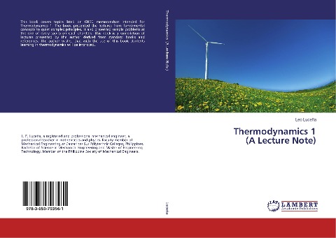 Thermodynamics 1 (A Lecture Note)