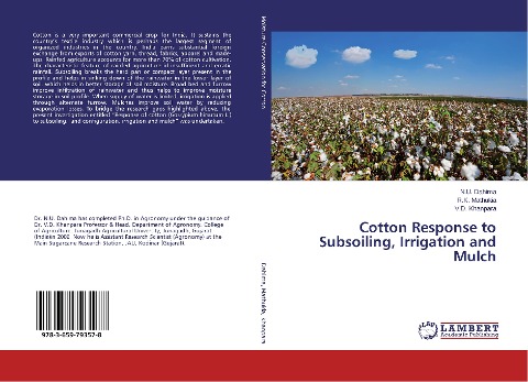Cotton Response to Subsoiling, Irrigation and Mulch
