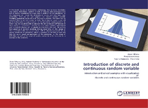 Introduction of discrete and continuous random variable: Introduction and solved examples with visualization of discrete and continuous random variables