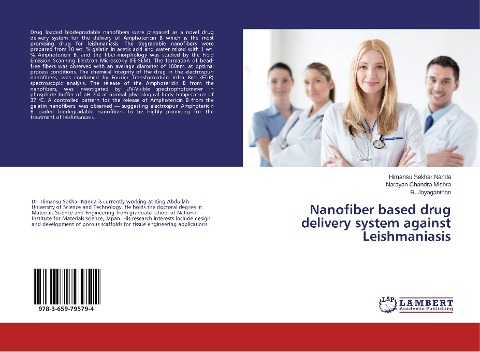 Nanofiber based drug delivery system against Leishmaniasis