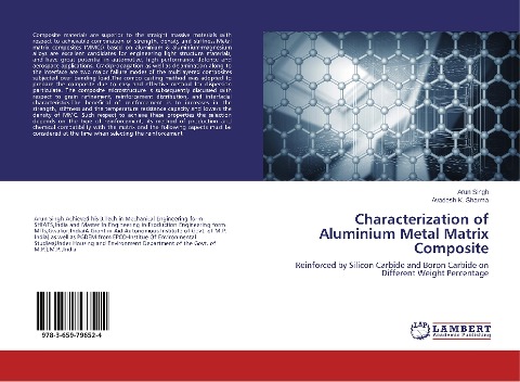 Characterization of Aluminium Metal Matrix Composite: Reinforced by Silicon Carbide and Boron Carbide on Different Weight Percentage