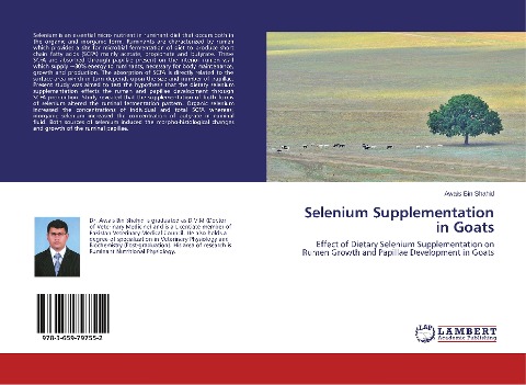 Selenium Supplementation in Goats: Effect of Dietary Selenium Supplementation on Rumen Growth and Papillae Development in Goats