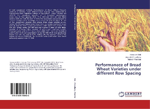 Performanece of Bread Wheat Varieties under different Row Spacing