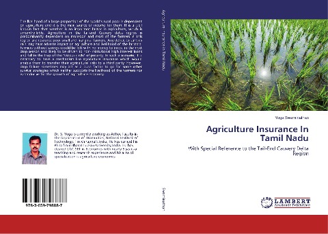 Agriculture Insurance In Tamil Nadu: With Special Reference to the Tail-End Cauvery Delta Region