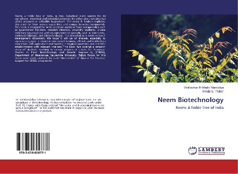 Neem Biotechnology: Neem: A Noble Tree of India