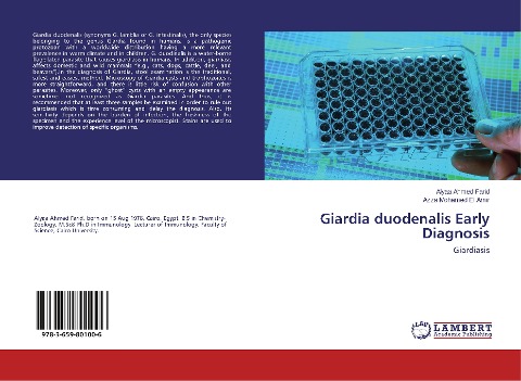 Giardia duodenalis Early Diagnosis: Giardiasis