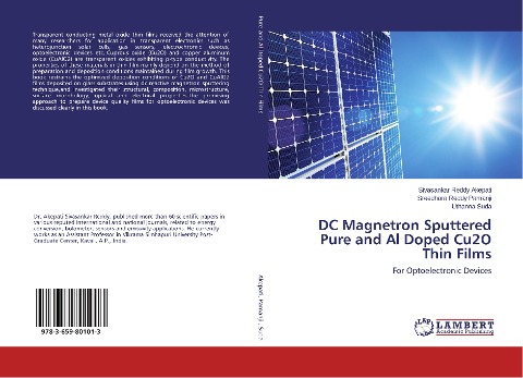 DC Magnetron Sputtered Pure and Al Doped Cu2O Thin Films: For Optoelectronic Devices