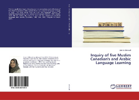 Inquiry of five Muslim Canadians and Arabic Language Learning