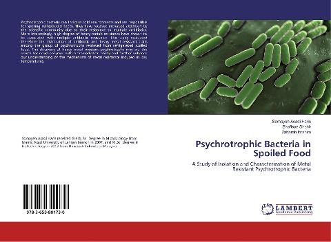 Psychrotrophic Bacteria in Spoiled Food: A Study of Isolation and Characterization of Metal Resistant Psychrotrophic Bacteria