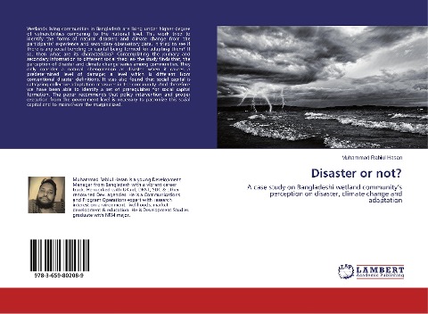 Disaster or not?: A case study on Bangladeshi wetland communitys perception on disaster, climate change and adaptation