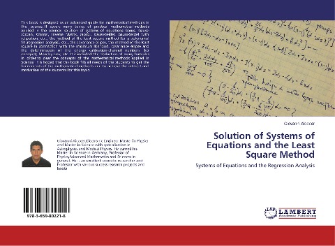 Solution of Systems of Equations and the Least Square Method: Systems of Equations and the Regression Analysis