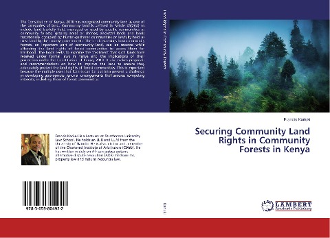 Securing Community Land Rights in Community Forests in Kenya