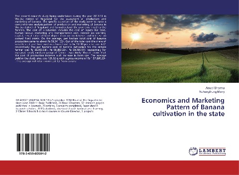 Economics and Marketing Pattern of Banana cultivation in the state