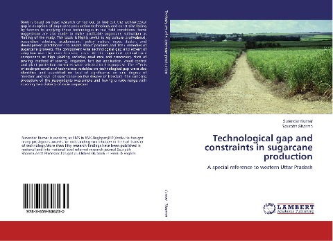 Technological gap and constraints in sugarcane production: A special reference to western Uttar Pradesh