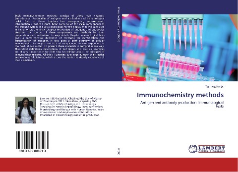 Immunochemistry methods: Antigen and antibody production. Immunological tests