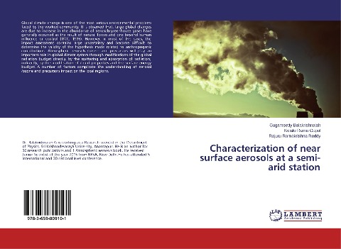 Characterization of near surface aerosols at a semi-arid station