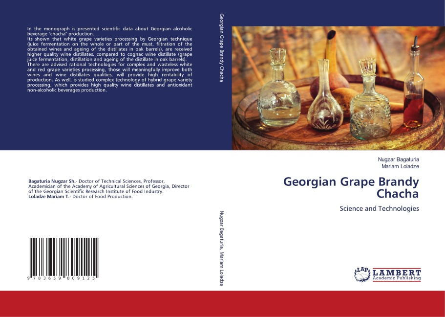 Georgian Grape Brandy Chacha: Science and Technologies