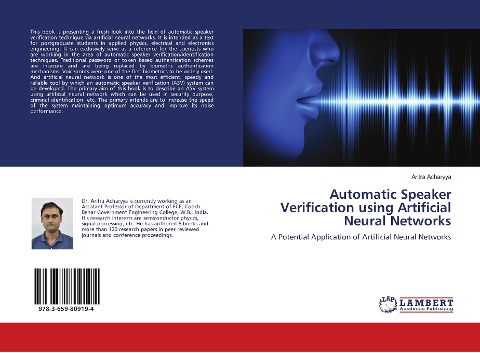 Automatic Speaker Verification using Artificial Neural Networks: A Potential Application of Artificial Neural Networks