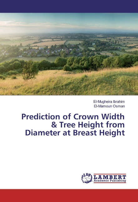 Prediction of Crown Width & Tree Height from Diameter at Breast Height