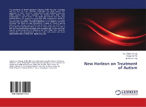 New Horizon on Treatment of Autism
