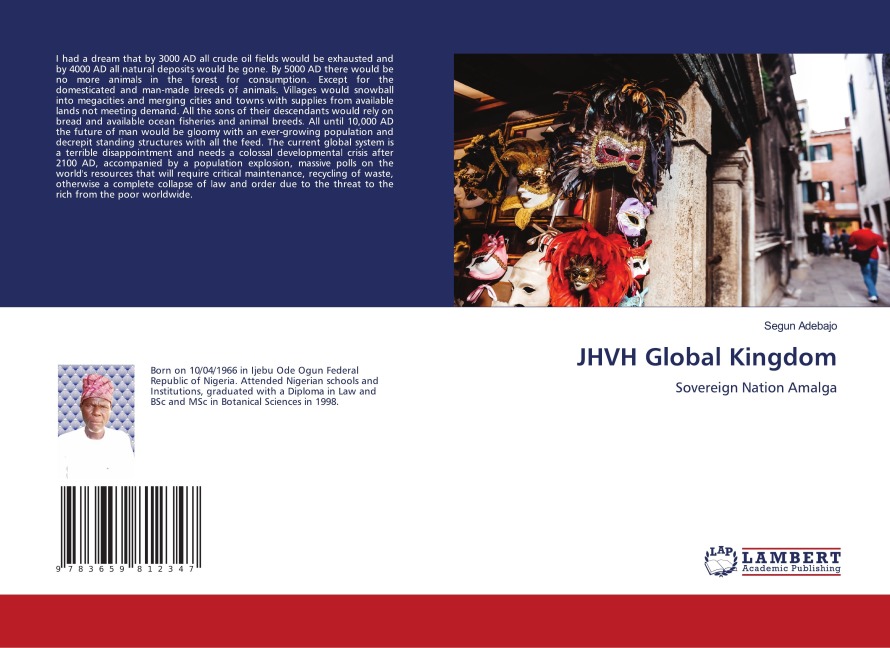 JHVH Global Kingdom: Sovereign Nation Amalga