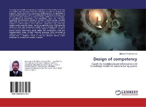 Design of competency: Capability modeling based information and knowledge model for manufacturing system