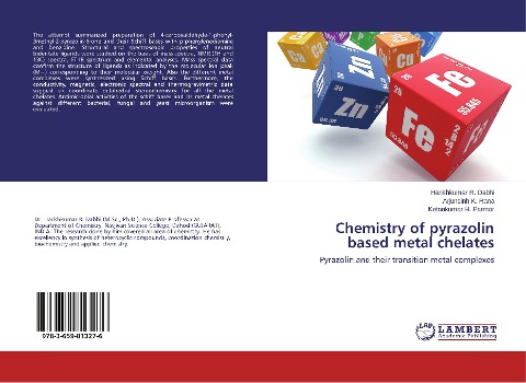 Chemistry of pyrazolin based metal chelates: Pyrazolin and their transition metal complexes