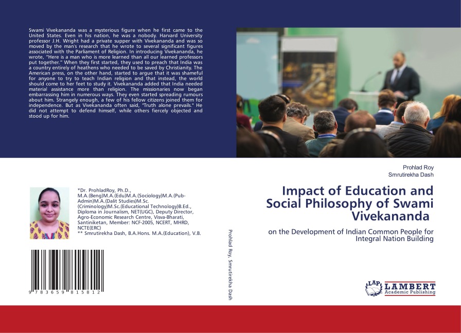 Impact of Education and Social Philosophy of Swami Vivekananda: on the Development of Indian Common People for Integral Nation Building