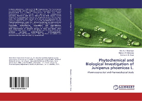 Phytochemical and Biological Investigation of Juniperus phoenicea L.: Pharmacognostical and Pharmacological Study