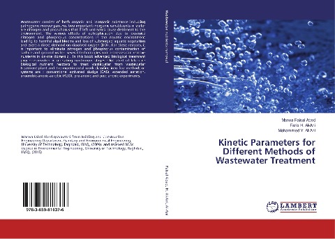 Kinetic Parameters for Different Methods of Wastewater Treatment