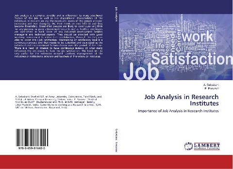 Job Analysis in Research Institutes: Importance of Job Analysis in Research Institutes