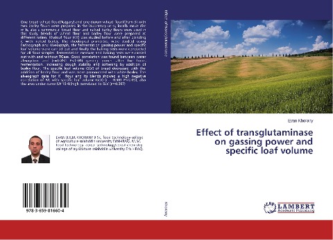 Effect of transglutaminase on gassing power and specific loaf volume
