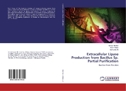 Extracellular Lipase Production from Bacillus Sp. Partial Purification: Bacillus From Pakistan