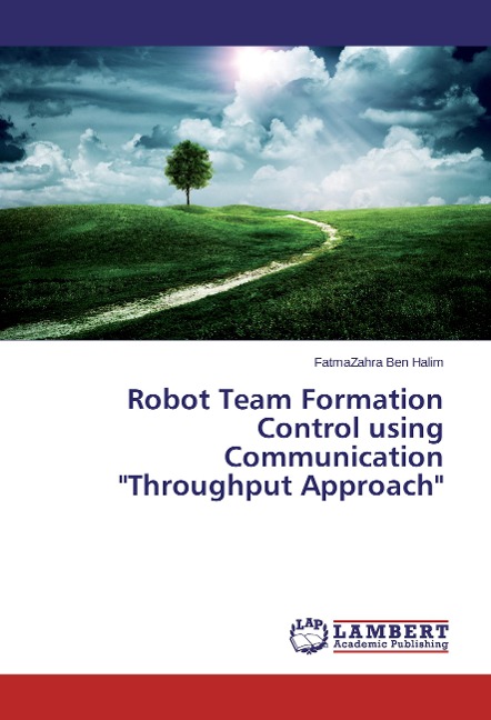 Robot Team Formation Control using Communication Throughput Approach