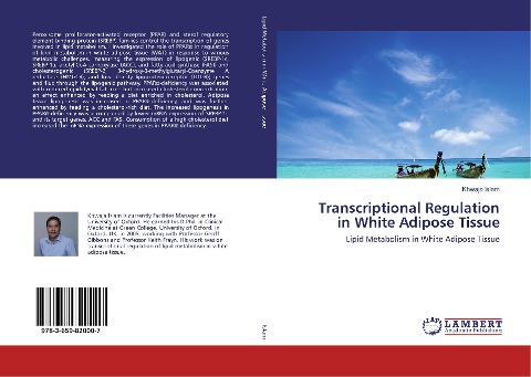 Transcriptional Regulation in White Adipose Tissue: Lipid Metabolism in White Adipose Tissue