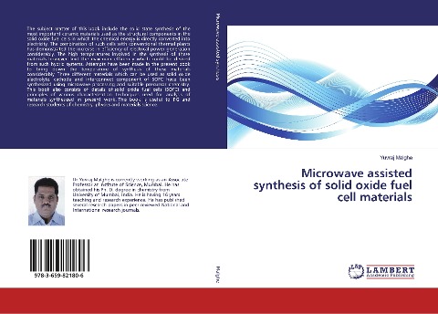 Microwave assisted synthesis of solid oxide fuel cell materials