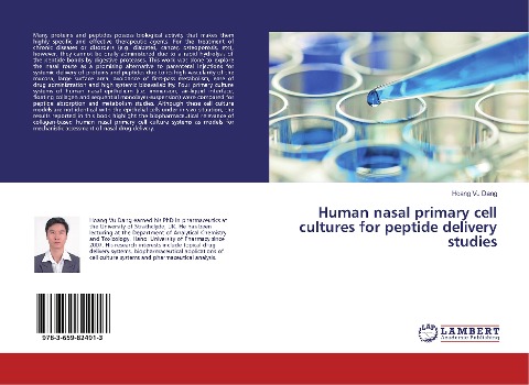 Human nasal primary cell cultures for peptide delivery studies