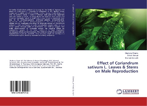 Effect of Coriandrum sativum L. Leaves & Stems on Male Reproduction